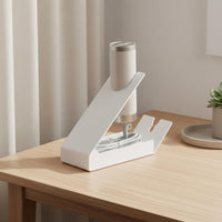 Hair Dryer Stand Space Saving Blow Dryer Holder Stable Base for Vanity, Bathroom