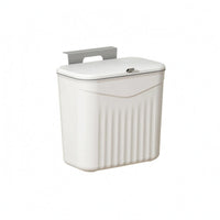 Wall-Mounted Trash Can Ribbed Front Cabinet Door Trash Can Compact