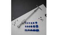 Paintless Dent Repair Tool Kit Strong Adhesion Paintless Dent Repair Kit Crossbar Slide Hammer Puller 2 in 1 Design for DIYers