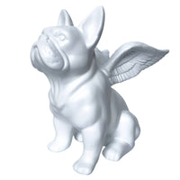 Dog Angel Figurine Sculpted Dog Figurine with Wings Sturdy for Bedroom, Shelf
