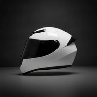 Sporty Full Face | Glossy with Visor, for Commuting