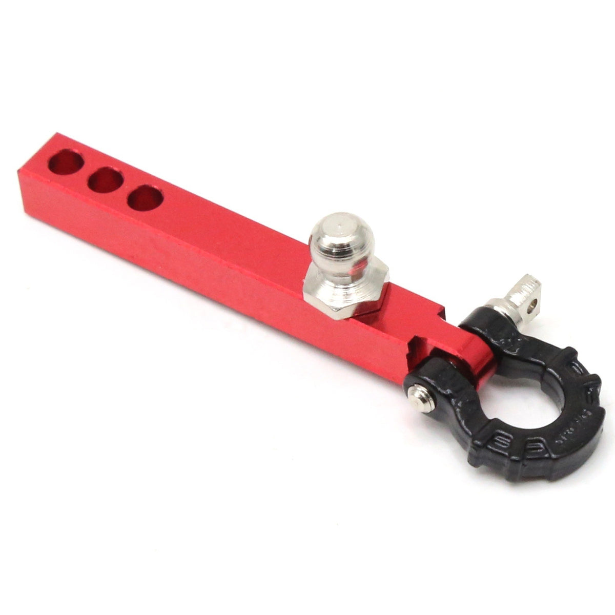 RC Crawler Trailer Tow Hook with Mounting Arm Metal Tow Hook Compact for Model Builders