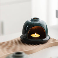 Palo Wood Holder Decorative Ceramic Incense Burner Heat-Resistant
