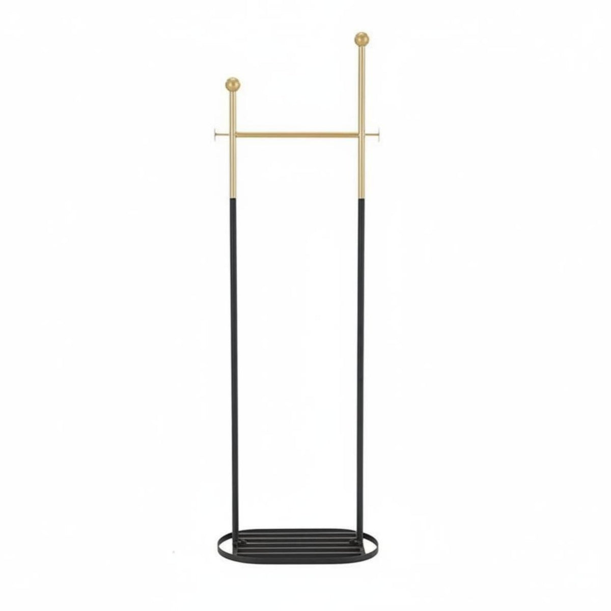 Freestanding Coat Tree Space-Saving Tree-Shaped Clothes Holder Sleek Design