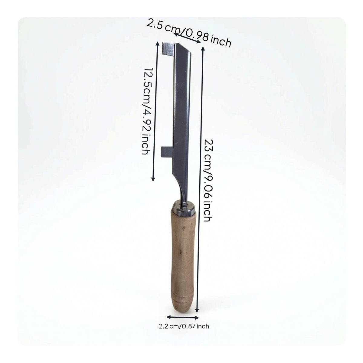 Fret Slot Cleaning Saw Professional Fret Slot Deepening Saw Handheld Ergonomic for Luthiers, Workshop