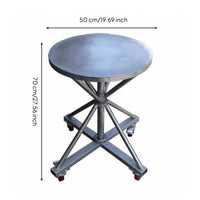 Rotating Spray Workstation Paint Stand Wheels Work Station for Hobbyists