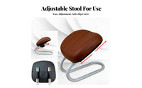 Ergonomic Meditation Stool Portable Adjustable Meditation Stool Japanese Design Mindfulness Seat Lightweight Seiza Chair