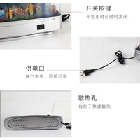 仿真观赏鱼灯海底世界水族灯LED海景灯桌面家居装饰台灯小型鱼灯