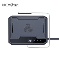 Dual Hot and Cold Mode Auto Start-Stop Two-Color Bird Heater Fan with Smart Thermostat for All Seasons (No Light, No Remote) UK Plug