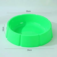 Chicken Feeding Trough, Large Plastic Round Feeder, Chick Feeder, Poultry Feeding Tool
