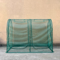 Garden Netting Canopy for Vegetables and Fruits, Bird and Insect Protection, Iron Frame and Mesh