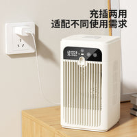桌面喷雾空调扇新款工厂冷风扇静音厨房宿舍加湿风扇跨境冷风机