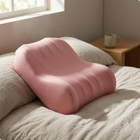 Prone Sleeping Pillow Curved Bedding Ergonomic Design for Bed