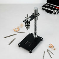 Hand Press Stand Thickened Column Vertical Drilling Guide Non-Slip Feet