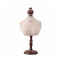 Necklace Display Bust Velvet-Covered Jewelry Bust Stand Sturdy Necklace Display Holder for Boutique