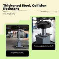 Universal non-slip car lift rubber spacer pad
