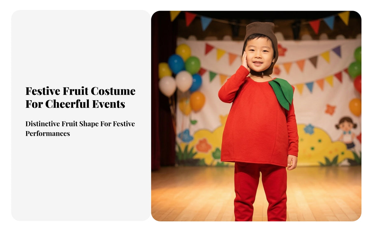 Cosplay Costume with Headpiece | Easy-to-Wear Loose Design, bright Printed Details, Dress-up Costume, for School Plays