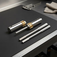 Cycle Thread Stainless Steel Cycle Bottom Bracket Set Double Handle Bottom Bracket Thread Repair Tool for Bike Mechanics, Professionals
