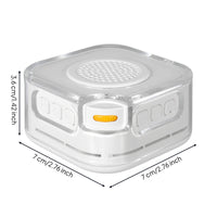 Ambient Sound Machine Compact Sound Machine Nature Sounds Night Light for Adults, Bedroom