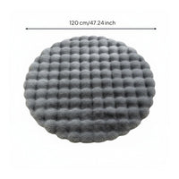 Faux Rug Thick Pile Home Textile Cushioned for Living Room
