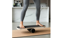 Balance Board with Roller Versatile Balance Board with Rollers Portable for Athletes, Posture Discipline