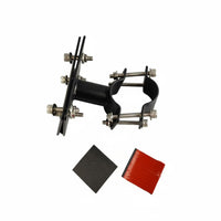 Bike Basket Mounting Bracket with Screws and Nuts Universal  Cycle Front Basket Accessories Fixed Holder Mount Bracket Stable for Scooters