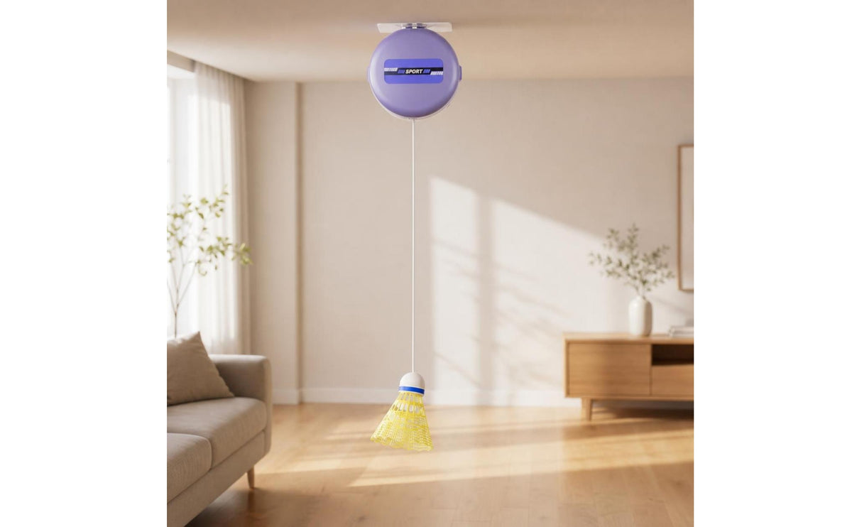 Indoor Badminton Training Device | Electric, Badminton backboard, for Home Workouts
