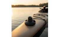 Reliable Sunshade Base with Threaded Socket Slimline Kayak Canopy Mount Base Weatherproof Kayak Canopy Mount Heavy-Duty for Boaters