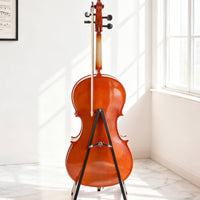 Floor Cello Stand Elegant Design Cello Stand Non-Slip Feet String Instrument Holder for Studio