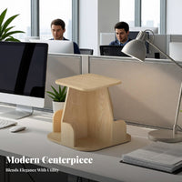 Rotating Bookshelf Unit 360-Degree Rotation Desk Organizer Large Capacity
