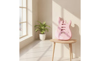 Glossy Guitar Body with Routed Cavities Contoured Electric Guitar Body Natural Instrument Classic for DIY Hobbyists