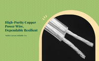 Tin-copper LED wire for DIY