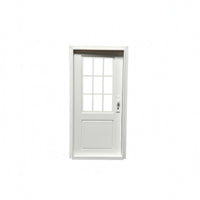 Dollhouse Door Framed Panel Openable Dollhouse Door Realistic