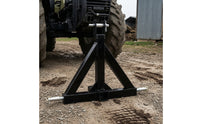 Trailer Hitch Adapter with 2-Inch Coupler Triangular Three-Point Trailer Hitch Adapter Compatible for Farm, Field