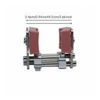 With Silicone Jaw Pads MHZ2-16D Parallel Air Gripper Double-Action Drive Pneumatic Parallel Gripper Extended Opening for Automation Line