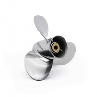 Outboard Motor Propeller Resistant Propeller with Splined Hub Marine-Grade for Boat Owners, Boaters