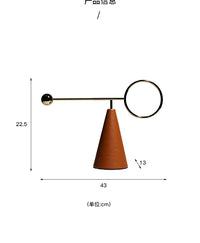 匠十三 现代轻奢平衡几何装饰品样板房茶几托盘衣帽间高档软装摆