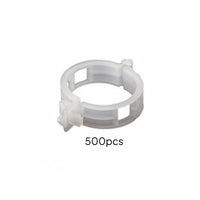 500 Pieces Plant Support Clip Transparent Vine Support Clip Reusable