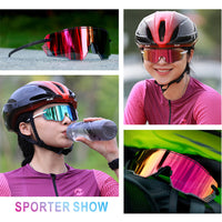 ZTTO Photochromic Polarized Cycling Glasses for Road and Mountain Biking