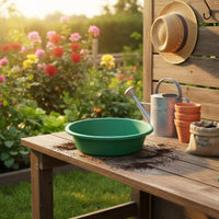 Soil Sifting Pan Versatile Garden Sieve Multipurpose Gold Pan for Gardeners, Beginners, Outdoor, River