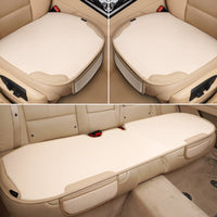 I&P Linen Car Seat Cushion - All-Season, Single Piece