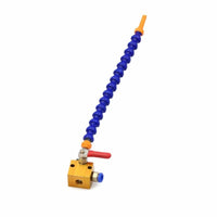 Mist Coolant Lubrication Spray System, CNC Lathe Water Cooling System, Engraving #variant:Ball Valve Quick Connect Round Head Water Spray Tube