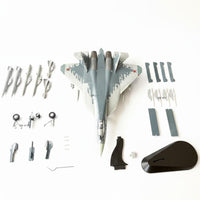 1/72 Scale SU-57 Fighter Jet Model Interchangeable Landing Gear for Office