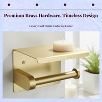 Brass wall faucet bathroom set