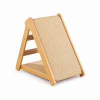 Feline Furniture with Scratching Board Wooden Feline Furniture Sisal for Home
