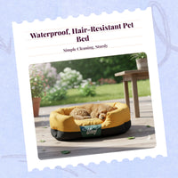 Waterproof Teflon Pet Bed, Easy Clean, All-Season Use
