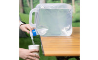Large Capacity Folding Water Container with Spigot Long-Lasting Collapsible Water Bag Food Grade Liquid Storage for Campers, Camping, Outdoor, Car