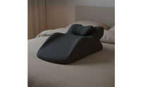 Multi-Functional Ergonomic Prone Sleeping Pillow Versatile Use Ergonomic Prone Pillow Non-Slip Bottom Memory Foam Support Wedge Cushion Removable Washable Cover for Book Readers, Office