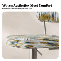 Adjustable Rotating Counter Stoolstool Italian Design Adjustable Pedestal Stool Modern Design Built-in Footrest for Restaurant