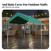 Commercial Vendor Tent Rainproof Four-Legged Waterproof Outdoor Gazebo Tent for Event Vendors, Families, Markets, Festivals, Athletic Events